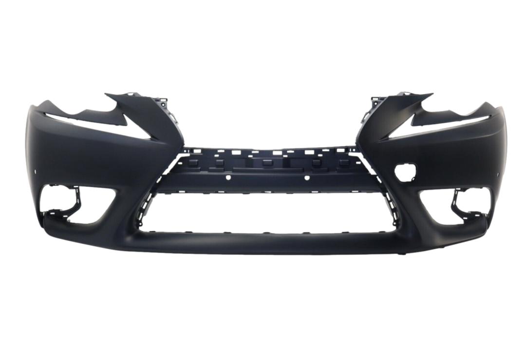 2014-2016 Lexus IS350 Front Bumper Painted_(Sedan) WITH: Park Assist Sensor Holes | WITHOUT: F-Sport Package, HL Washer Holes (Except C)_ 521195E913_ LX1000263