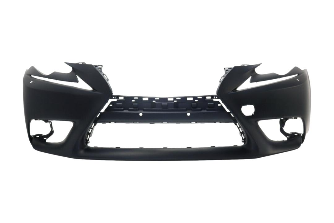 2014-2016 Lexus IS350 Front Bumper Painted_(Sedan) WITH: HL Washer Holes, Park Assist Sensor Holes | WITHOUT: F-Sport Package (Except C)_ 521195E910_ LX1000265