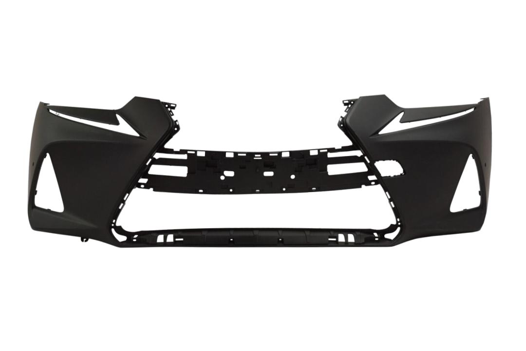 2017-2019 Lexus IS350 Front Bumper Painted_WITH: Park Assist Sensor Holes | WITHOUT: F-Sport Package, HL Washer Holes_ 521195E922_ LX1000336