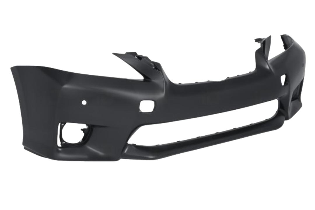 2011-2013 Lexus CT200H Front Bumper Painted (WITH: Sport Package)_WITH: Sport Package; Park Assist Sensor Holes | WITHOUT: Head Light Washer Holes_5211976918/52119WY906_ LX1000238
