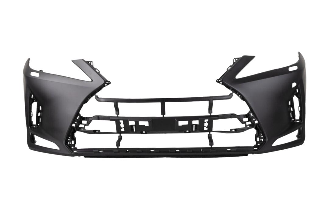 2020-2022 Lexus RX350 Front Bumper Painted_(Canada Built) WITH: Head Light Washer Holes | WITHOUT: Park Assist Sensor Holes, F-Sport_ 521190E944 LX1000378