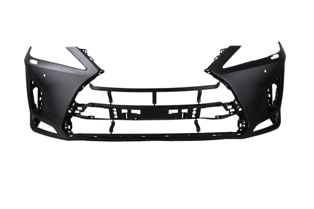 2020-2022 Lexus RX350 Front Bumper Painted_(Canada Built) WITH:2 Park Assist Sensor Holes, Head Light Washer Holes | WITHOUT: F-Sport_ 521190E945