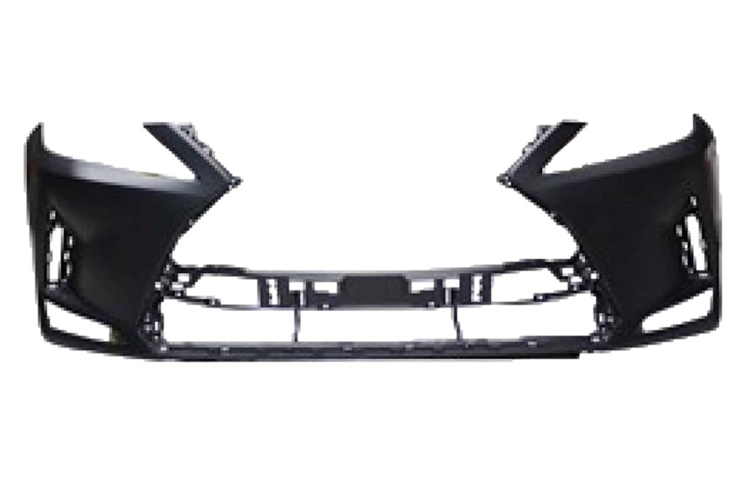 2020-2022 Lexus RX350 Front Bumper Painted_(Canada Built) WITHOUT: Park Assist Sensor Holes, Head Light Washer Holes, F-Sport_ 521190E942 LX1000377