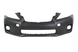 2011-2013 Lexus CT200H Front Bumper Painted (WITHOUT: Sport Package)_WITHOUT: F-Sport Package, HL Washer Holes, Park Assist Sensor Holes)_ 5211976907_ LX1000226