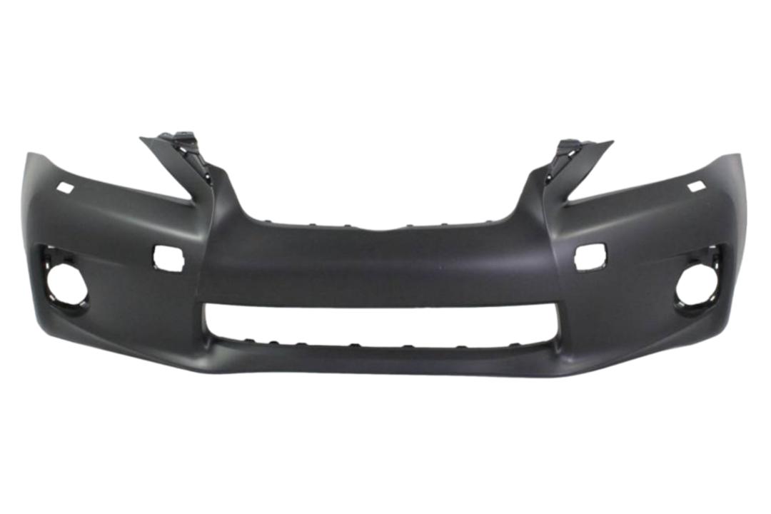 2011-2013 Lexus CT200H Front Bumper Painted (WITHOUT: Sport Package)_WITH: HL Washer Holes | WITHOUT: F-Sport Package, Park Assist Sensor Holes_ 5211976905_ LX1000214