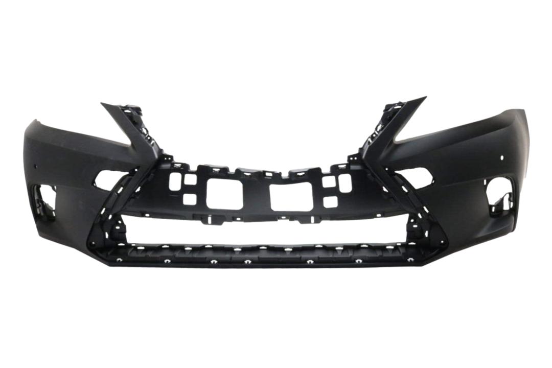 2014-2015 Lexus CT200H Front Bumper Painted (WITH: Park Assist Sensor Holes)_WITH: Park Assist Sensor Holes | WITHOUT: F-Sport Package, HL Washer Holes_ 5211976944_ LX1000274