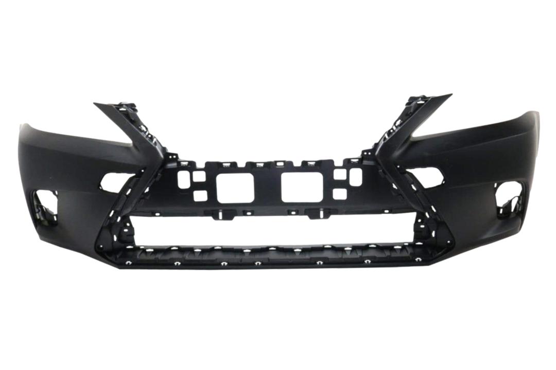 2014-2017 Lexus CT200H Front Bumper Painted (WITHOUT: Park Assist Sensor Holes)_WITHOUT: F-Sport Package, HL Washer Holes, Park Assist Sensor Holes_ 5211976923_ LX1000272