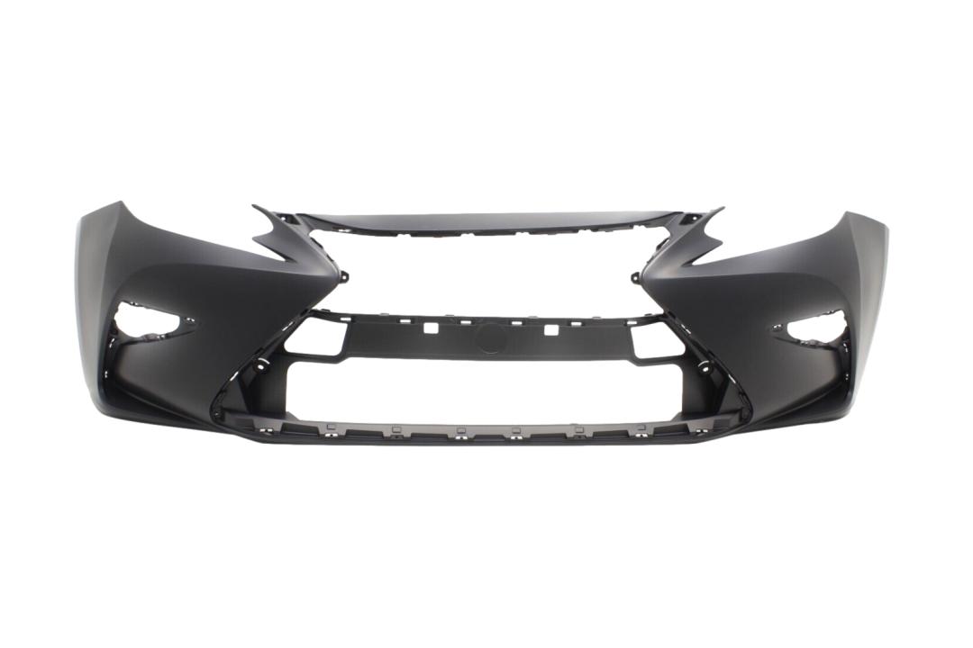 2016-2018 Lexus ES350 Front Bumper Painted_(Japan Built) WITHOUT: Park Assist Sensor Holes_ 521193T908_ LX1000311