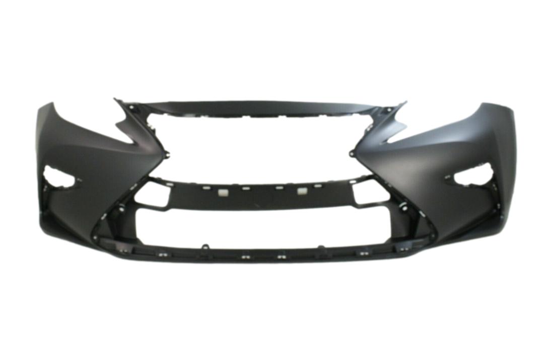 2016-2018 Lexus ES300H Front Bumper Painted_(Japan Built) WITHOUT: Park Assist Sensor Holes_ 521193T908_ LX1000311