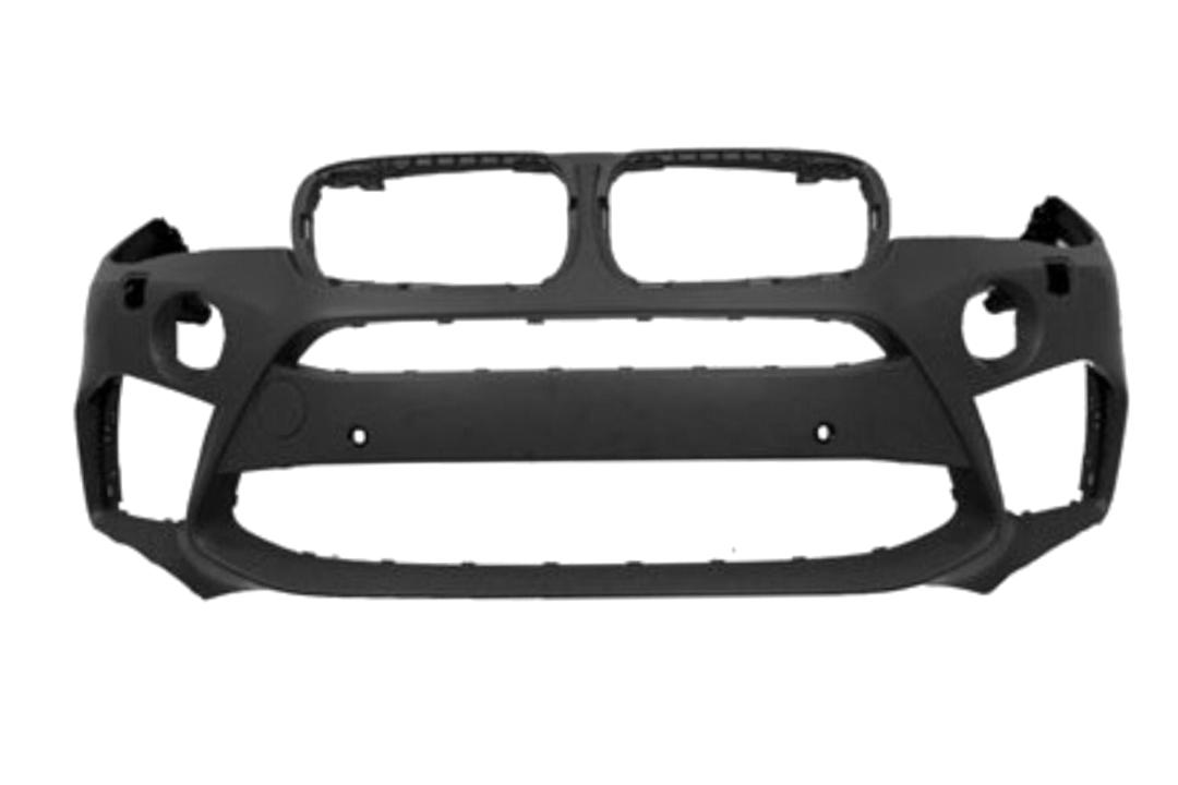 2015-2018 BMW X5 Front Bumper Painted (M Model)_WITH: Head Light Washer Holes, Park Assistat Holes, PDC Sensor Holes_ 51118066734_ BM1000435