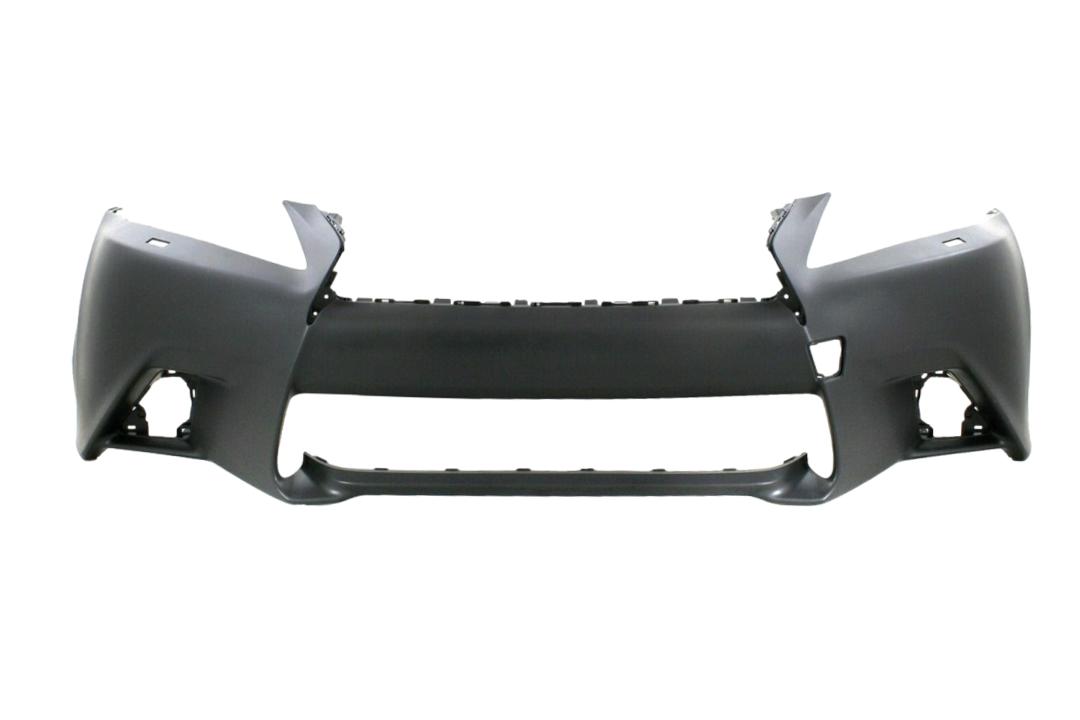 2013 Lexus GS350 Front Bumper Painted_WITH: F-Sport Package, HL Washer Holes | WITHOUT: Park Assist Sensor Holes_ 521193A921_ LX1000234