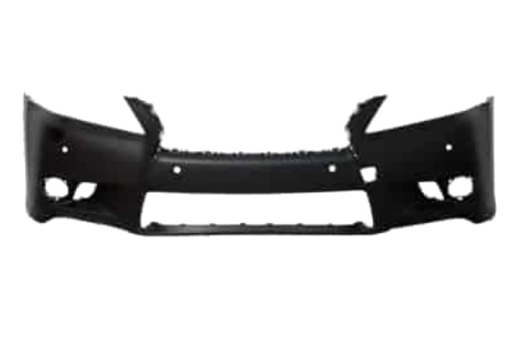 2013 Lexus GS450H Front Bumper Painted_WITH: Park Assist Sensor Holes | WITHOUT: F-Sport Package, HL Washer Holes_ 521193A916_ LX1000229