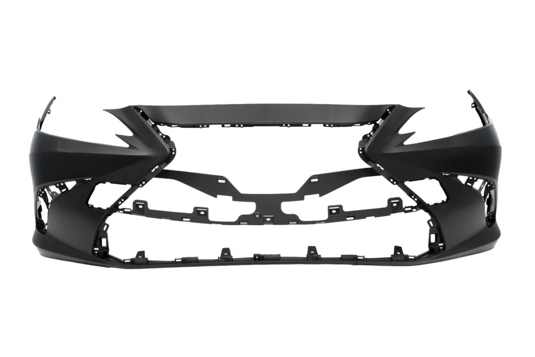 2019-2023 Lexus ES350 Front Bumper Painted_(Japan Built) WITH: Tow Hook Holes | WITHOUT: Park Assist Sensor Holes, F-Sport_ 521193T941_ LX1000360