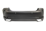 2019-2023 Lexus ES350 Rear Bumper Painted_(North America Built) WITH: Park Assist Sensor Holes | WITHOUT: F-Sport_ 521590X923_ LX1100209