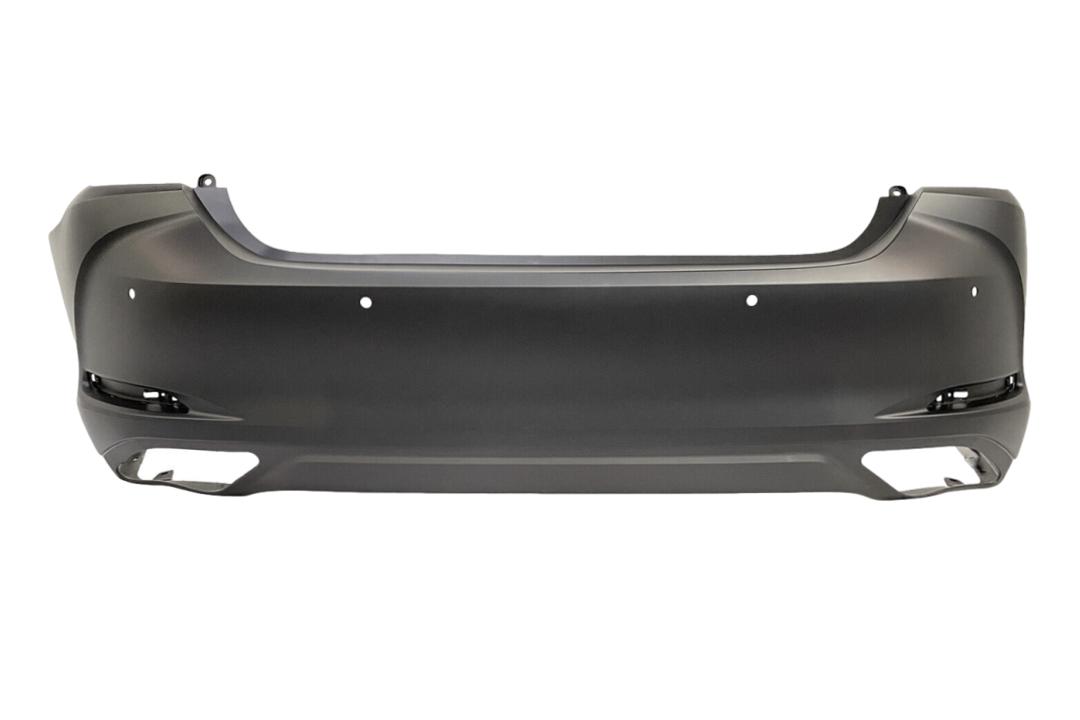 2019-2023 Lexus ES350 Rear Bumper Painted_(North America Built) WITH: Park Assist Sensor Holes | WITHOUT: F-Sport_ 521590X923_ LX1100209