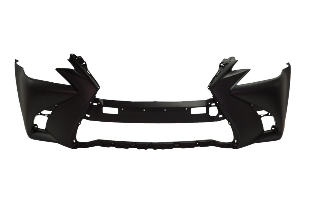 2016-2020 Lexus GS350 Front Bumper Painted (Aftermarket | WITHOUT: F-Sport Package_WITHOUT: F Sport Package, HL Washer Holes, Park Assist Sensor Holes_ 521193F958_ LX1000329