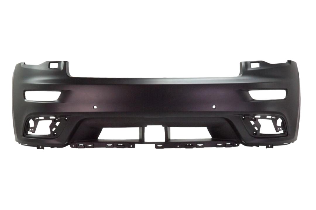 2017-2021 Jeep Grand Cherokee Front Bumper Painted (Aftermarket | WITH: Park Assist Sensor Holes)_WITH: Four Park Assist Sensor Holes, Head Light Washer Holes | WITHOUT: Tow Hook Holes_ 68334991AA_ CH1014126