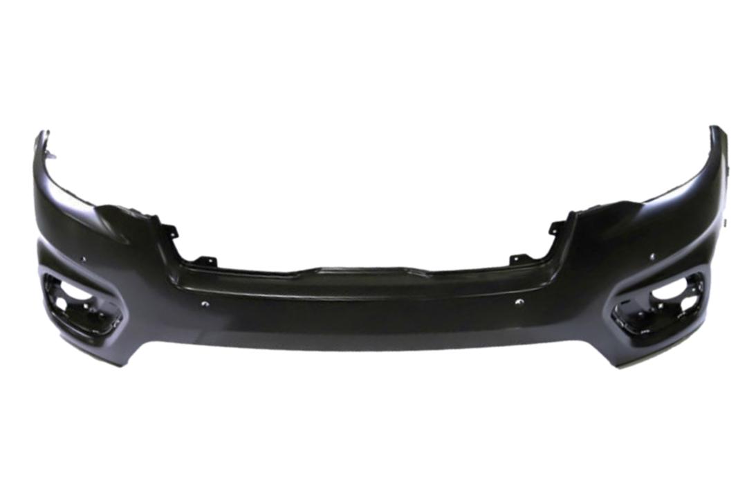 2019-2023 Jeep Cherokee Front Bumper Painted (Aftermarket | Upper)_WITH: Park Assist Sensor Holes | WITHOUT: Pedestrian Protect (Except: Trailhawk Models)_ 68406522AD