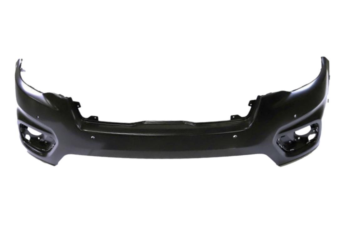 2019-2023 Jeep Cherokee Front Bumper Painted (OEM | Upper)_WITH: Park Assist Sensor Holes | WITHOUT: Pedestrian Protect (Except: Trailhawk Models)_ 68406522AD