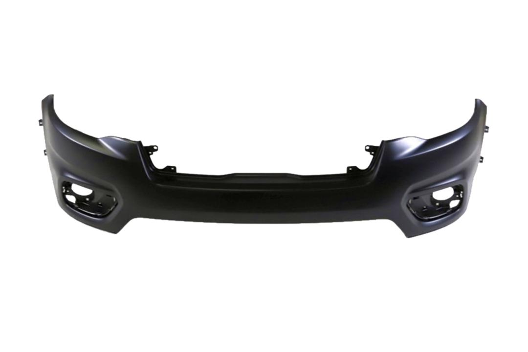 2019-2023 Jeep Cherokee Front Bumper Painted (OEM | Upper)_WITHOUT: Park Assist Sensor Holes (Except: Trailhawk Models)_ 6AZ97TZZAE_ CH1014133