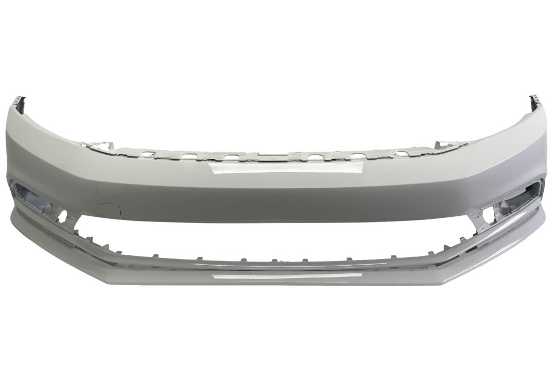 2018 Volkswagen Jetta Front Bumper Cover Painted (OEM) Pure White (LC9A) 5C6807217NGRU