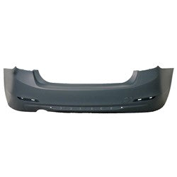 2015 BMW 3-Series : Rear Bumper Painted (Sedan | WITH: Molding Holes)