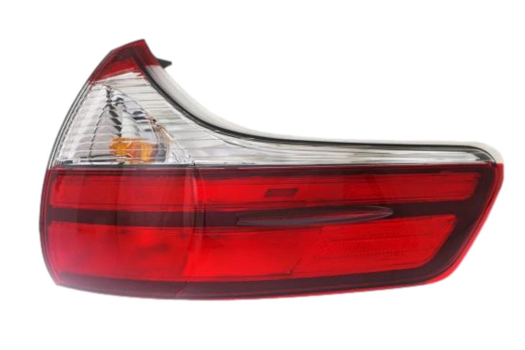 2015-2020 Toyota Sienna Tail Light Passenger-Side