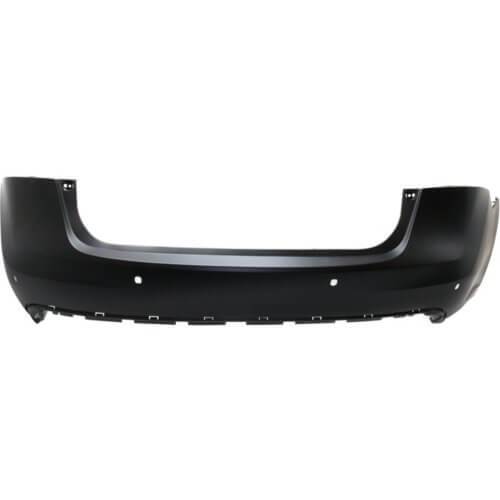 Toyota Avalon Rear Bumper 13-18; w_ Pre-Drilled Park Aid Sensor Holes; Made of Plastic; 5215907902