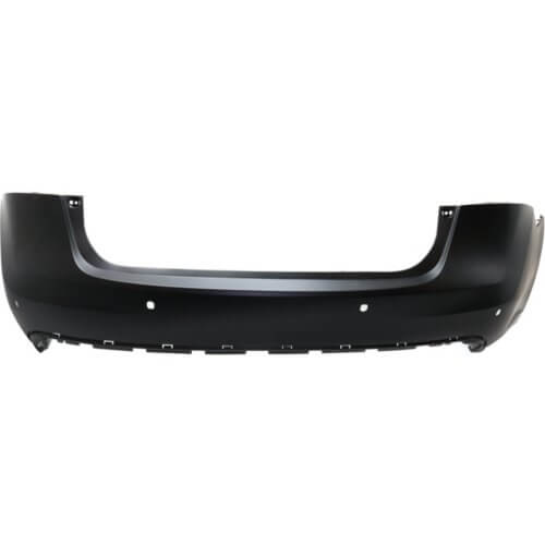 Toyota Avalon Rear Bumper 13-18; w_ Pre-Drilled Park Aid Sensor Holes; Made of Plastic; 5215907902