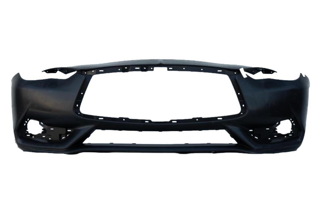 2017-2022 Infiniti Q60 Front Bumper Painted WITH: Park Assist Sensor Holes 620225CH0H_IN1000276