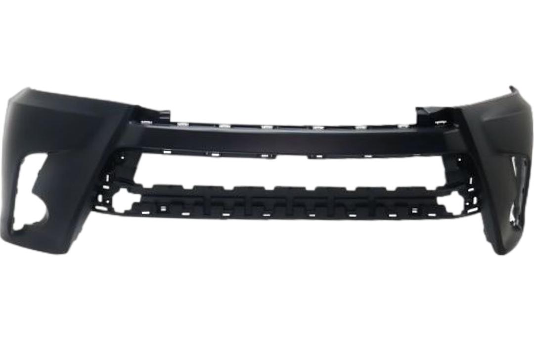 2017-2019 Toyota Highlander Front Bumper Painted (WITHOUT: Park Assist Sensor Holes)