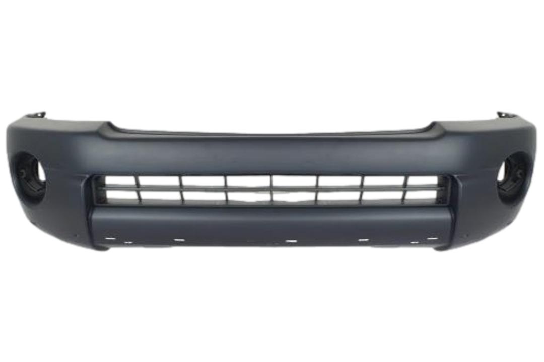 2005-2011 Toyota Tacoma Front Bumper Painted WITH Spoiler Holes, Flare Holes WITHOUT SR5 Package, Fog Lamp 5211904904
