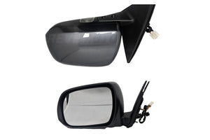 2012 Toyota Highlander Side View Mirror Painted Magnetic Gray Metallic (1G3) Limited Models Heated Glass W/Puddle Light Left, Driver-side 8794048343