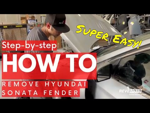 2015-2017 Hyundai Sonata : Fender Painted (WITHOUT: Hybrid Models | Passenger-Side)