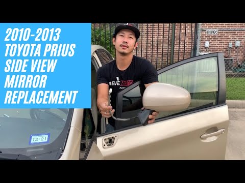 How to replace your 2010-2015 Toyota Prius side view mirror | ReveMoto
