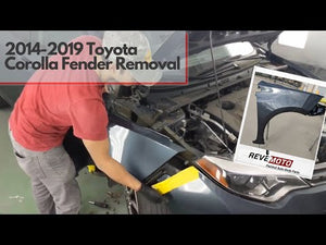 How to Remove 2014-2019 Toyota Corolla Fender, Part 1/2