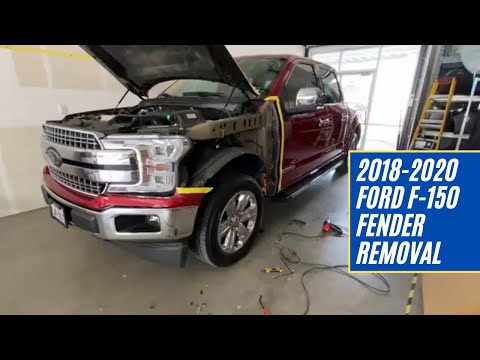 2015-2020 Ford F150 Fender Removal with Fender Flare