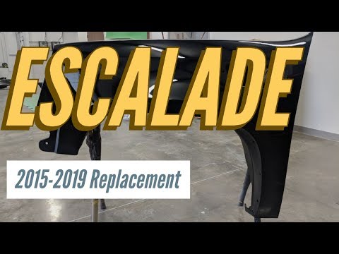How to Remove your 2015-2019 Cadillac Escalade Fender, Part 1 - ReveMoto Painted Car Parts - YouTube Channel