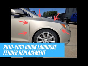 How to Replace Your 2010-2013 Buick Lacrosse Fender | Using Simple Tools | ReveMoto Painted Parts
