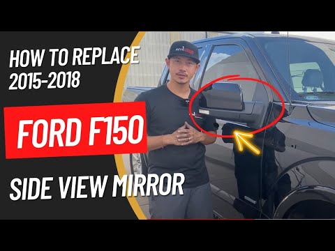 How To Easily Replace a 2015-2018 Ford F150 Side View Mirror | In Under 5 Minutes | Step-By-Step - ReveMoto Painted Auto Body Parts YouTube Channel