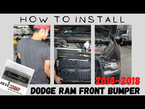2019-2022 Dodge Ram : Front Bumper Painted (1500 Classic)