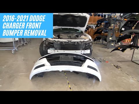 How to remove your 2015-2022 Dodge Charger front bumper cover | ReveMoto Painted Auto Body Parts - YouTube Channel
