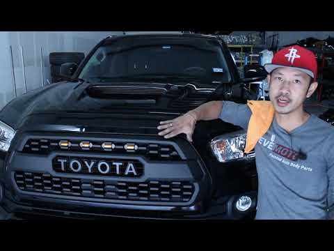 How to remove a 2016-2020 Toyota Tacoma Hood