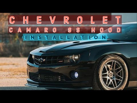 How to Remove & Install a 2010-2015 Chevrolet Camaro SS Hood | Super Easy | ReveMoto Painted Hoods