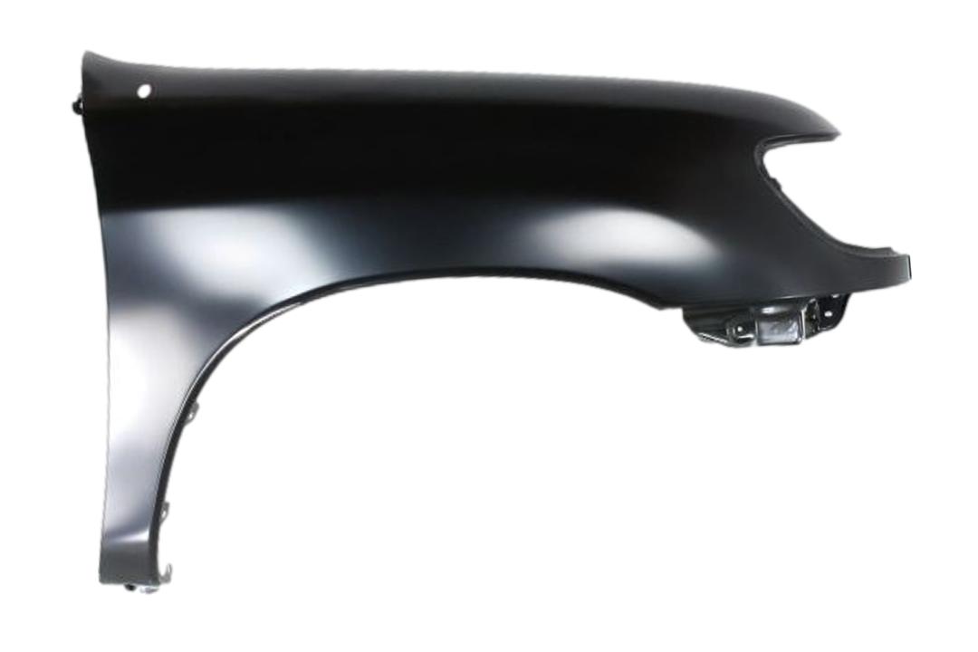 2000-2006 Toyota Tundra Fender Painted WITHOUT Wheel Flares, Double Cab 538010C031 (Right, Passenger-Side)